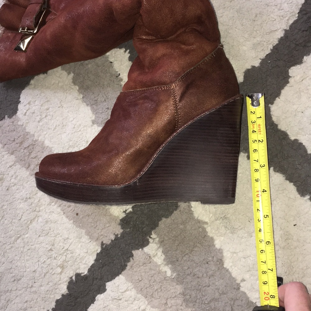 Michael kors knee-high wedge boots winter boots - Picture 8 of 8